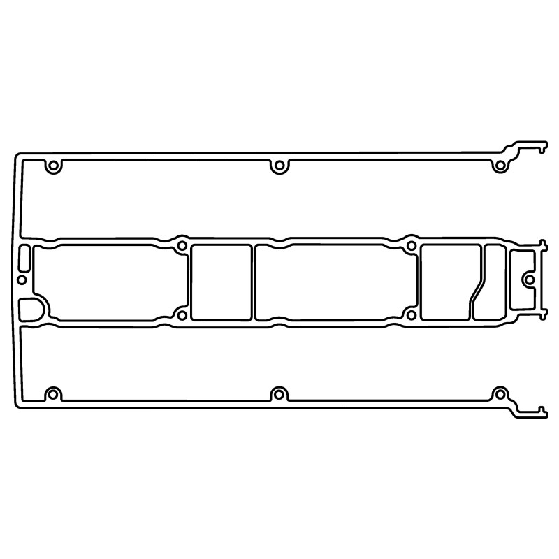 Cometic Ford EAO Cosworth YB .060in AFM Valve Cover Gasket - Late Engines - C4636