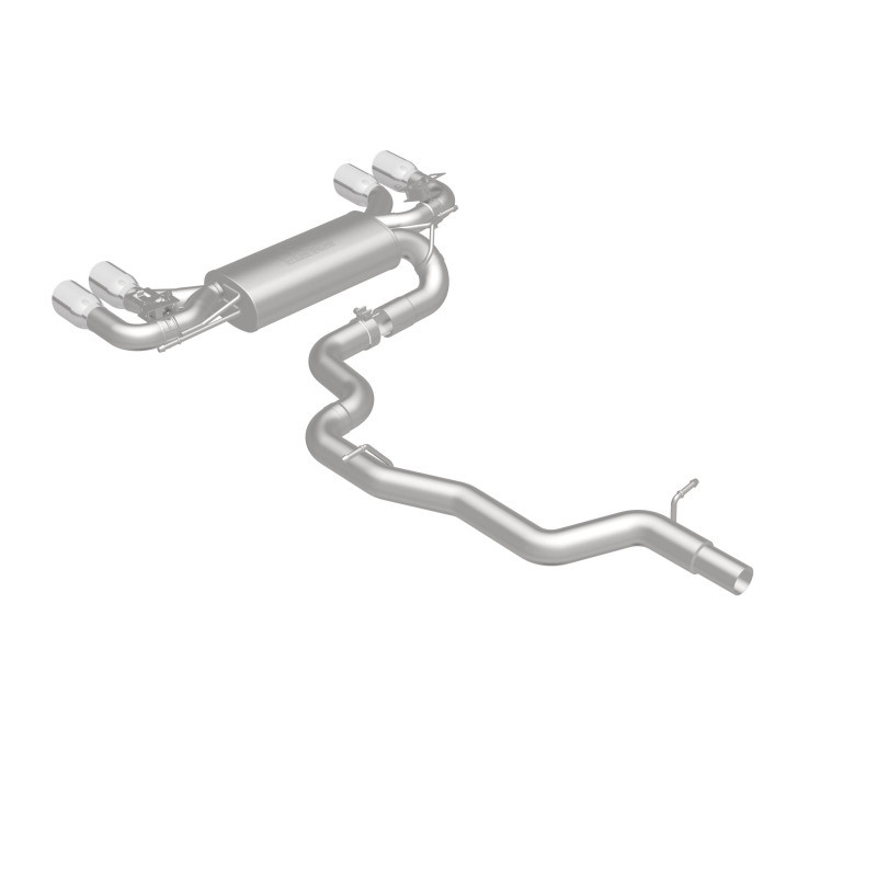 MagnaFlow Sys C/B 2015-2017 Volkswagen Golf R 3in Polished SS Quad Tip Split Rear Exit - 19165