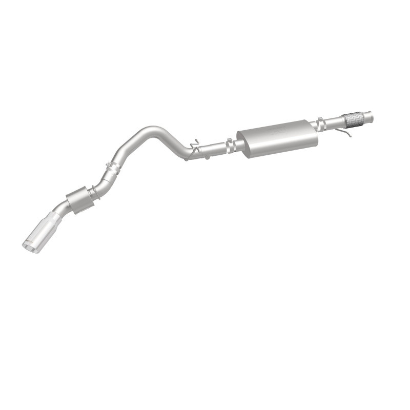 MagnaFlow MF Series SS Cat-Back Exhaust Single Passenger Side Rear Exit 2015 Cadillac Escalade - 19177