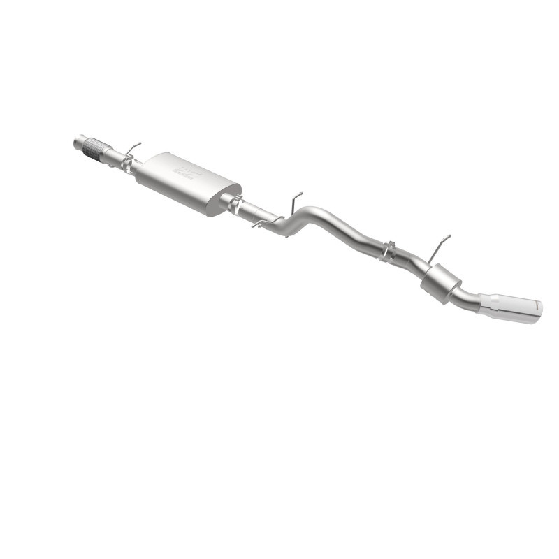 MagnaFlow MF Series SS Cat-Back Exhaust Single Passenger Side Rear Exit 2015 Cadillac Escalade - 19177