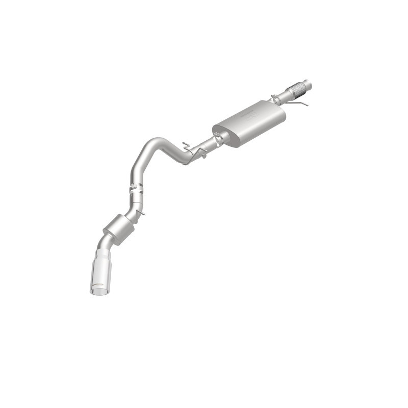 MagnaFlow MF Series SS Cat-Back Exhaust Single Passenger Side Rear Exit 2015 Cadillac Escalade - 19177