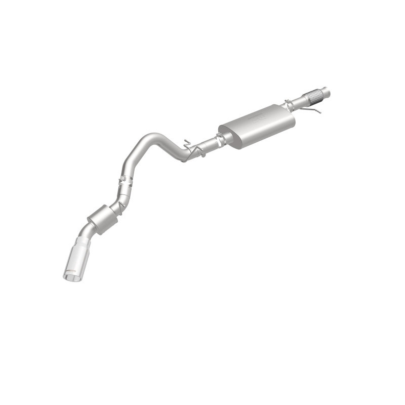 MagnaFlow MF Series SS Cat-Back Exhaust Single Passenger Side Rear Exit 2015 Cadillac Escalade - 19177