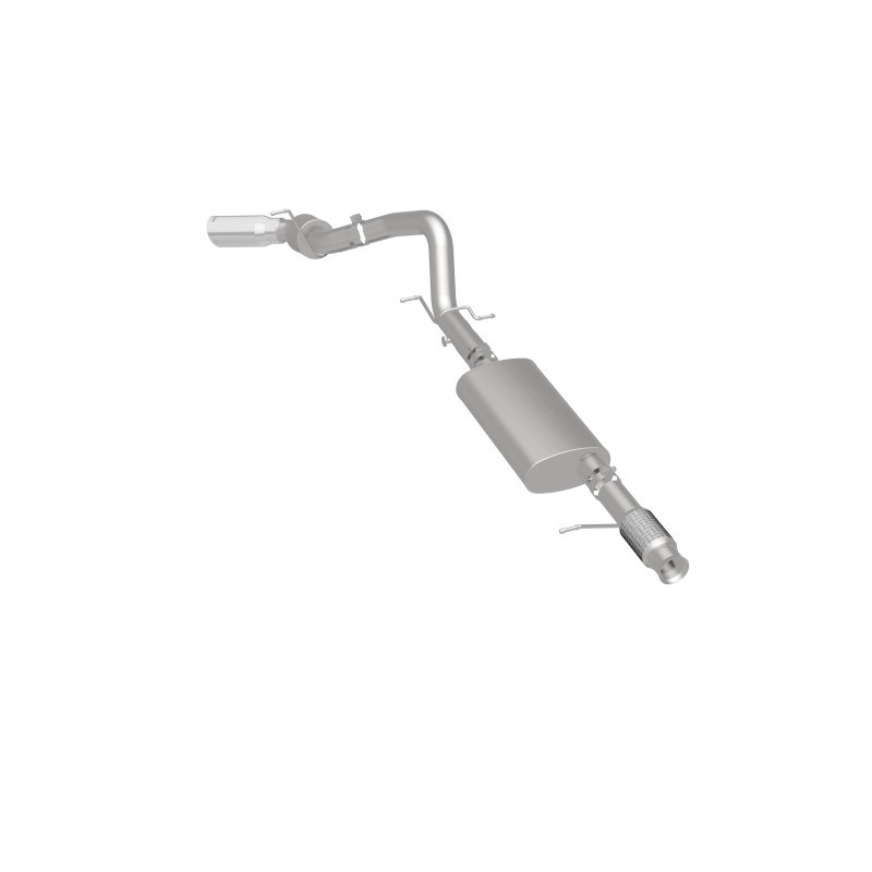 MagnaFlow MF Series SS Cat-Back Exhaust Single Passenger Side Rear Exit 2015 Cadillac Escalade - 19177