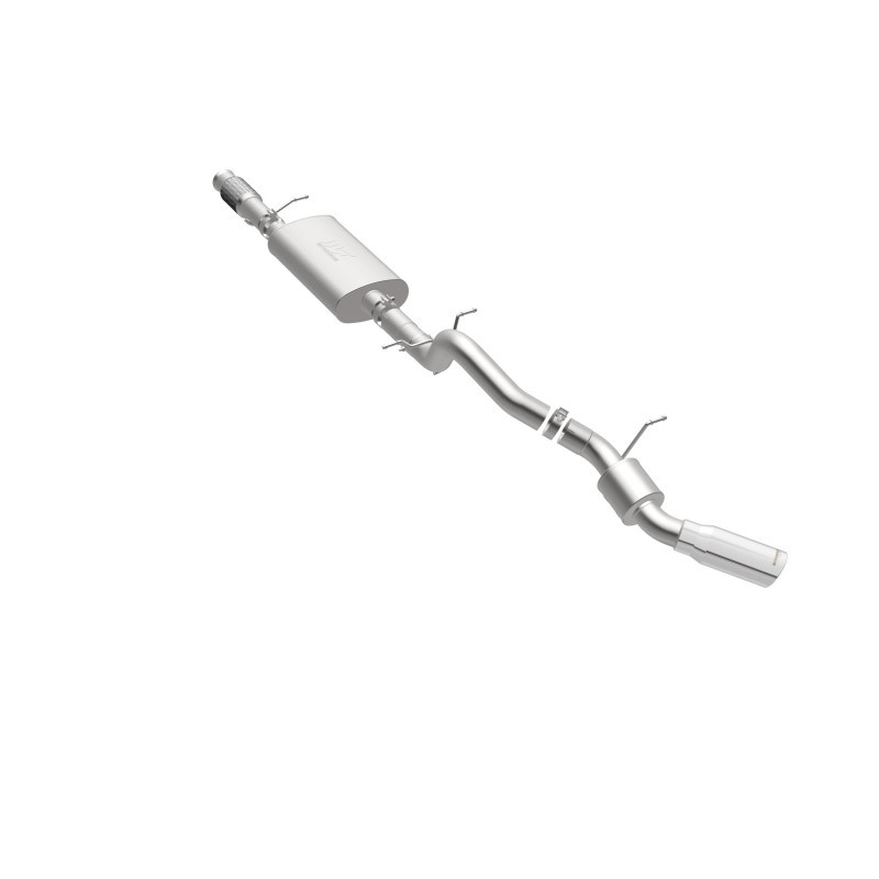 MagnaFlow MF Series SS Cat-Back Exhaust Single Passenger Side Rear Exit 2015 Cadillac Escalade - 19177