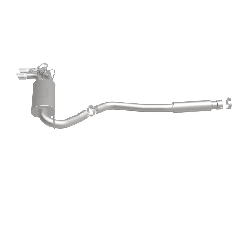 MagnaFlow CB SS 2.5/3in Dual Straight DS Rear Ext 3in Tip 12-15 BMW 328i /428i 2.0L Coupe Sedan - 19195