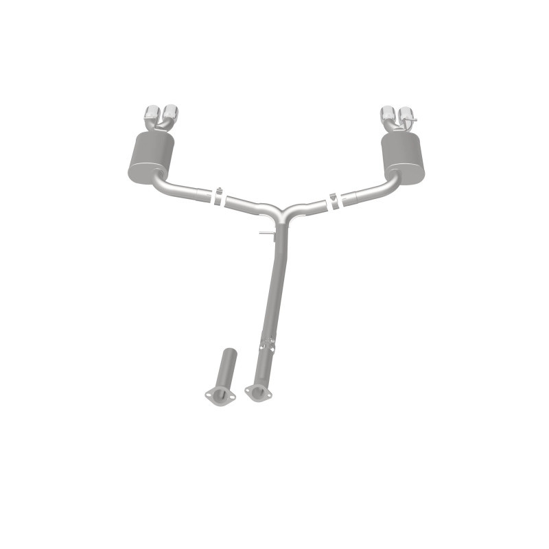 MagnaFlow Cat-Back 11-15 Kia Optima 2.0L/2.4L Sport SS 2.25in Quad Split Rear 4.5in Tips - 19237