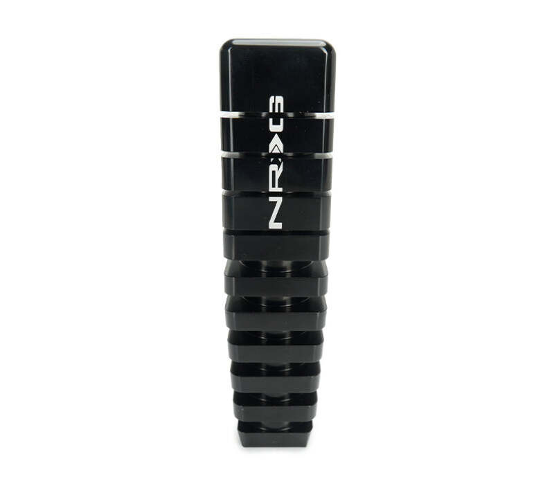 NRG Shift Knob - 20 Year Anniversary Weighted Square Heat Sink Short - Black - SK-450SQ-BKTY Photo - Primary