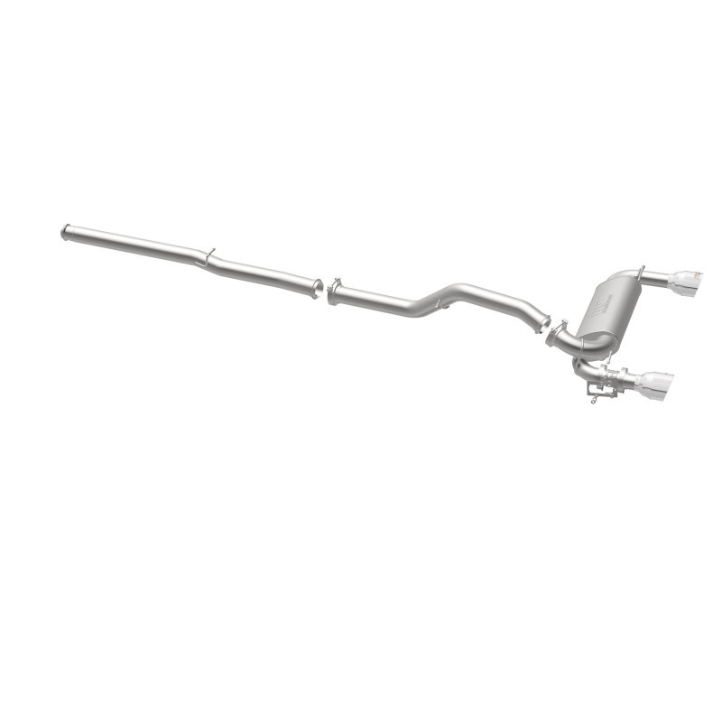 MagnaFlow Cat-Back 2016 Ford Focus RS 3in SS Dual Outlet 4.5in Polished Tips - 19281