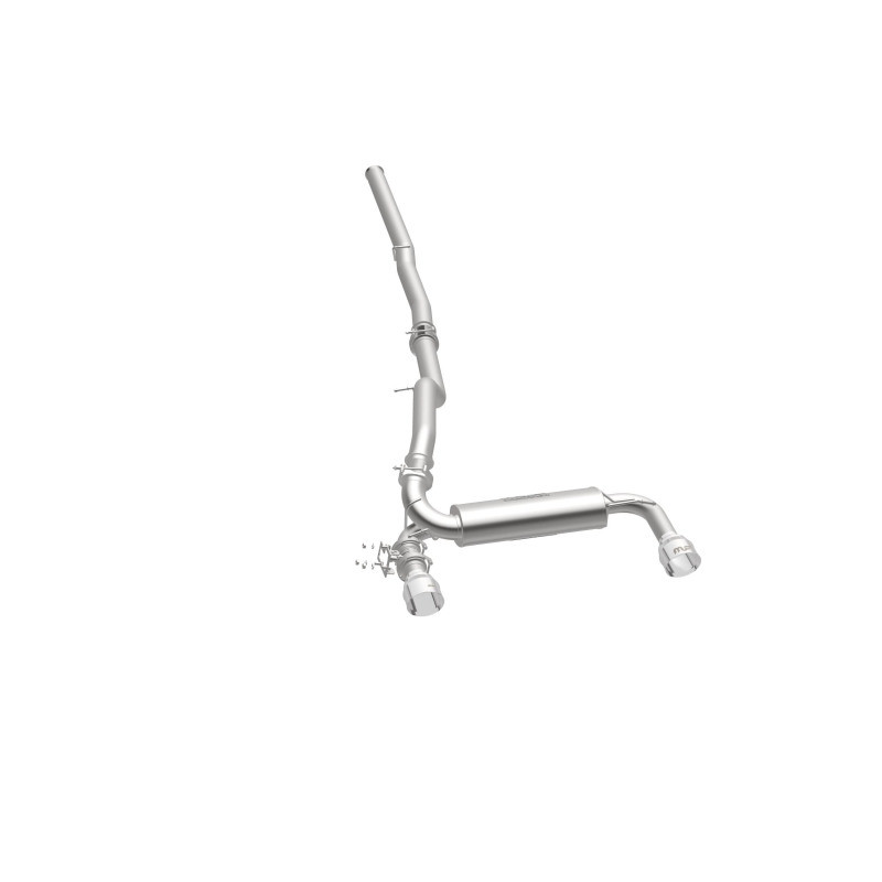 MagnaFlow Cat-Back 2016 Ford Focus RS 3in SS Dual Outlet 4.5in Polished Tips - 19281