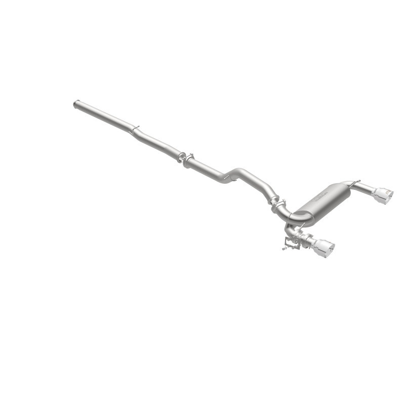MagnaFlow Cat-Back 2016 Ford Focus RS 3in SS Dual Outlet 4.5in Polished Tips - 19281