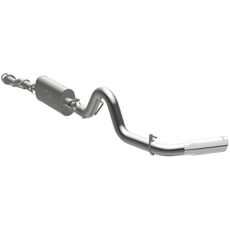 MagnaFlow Cat-Back 2016 Toyota Tacoma 3.5L V6 SS 3in Single Pass Side Exit Rear 4in Tip - 19291