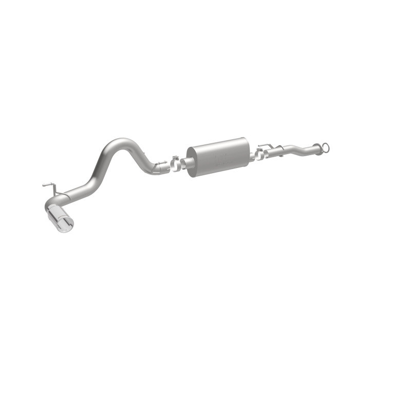 MagnaFlow Cat-Back 2016 Toyota Tacoma 3.5L V6 SS 3in Single Pass Side Exit Rear 4in Tip - 19291