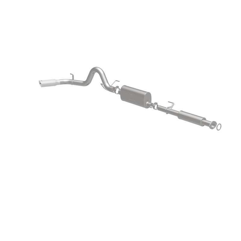 MagnaFlow Cat-Back 2016 Toyota Tacoma TRD 3.5L V6 SS 3in Single Pass Side Exit Rear 4in Tip - 19293