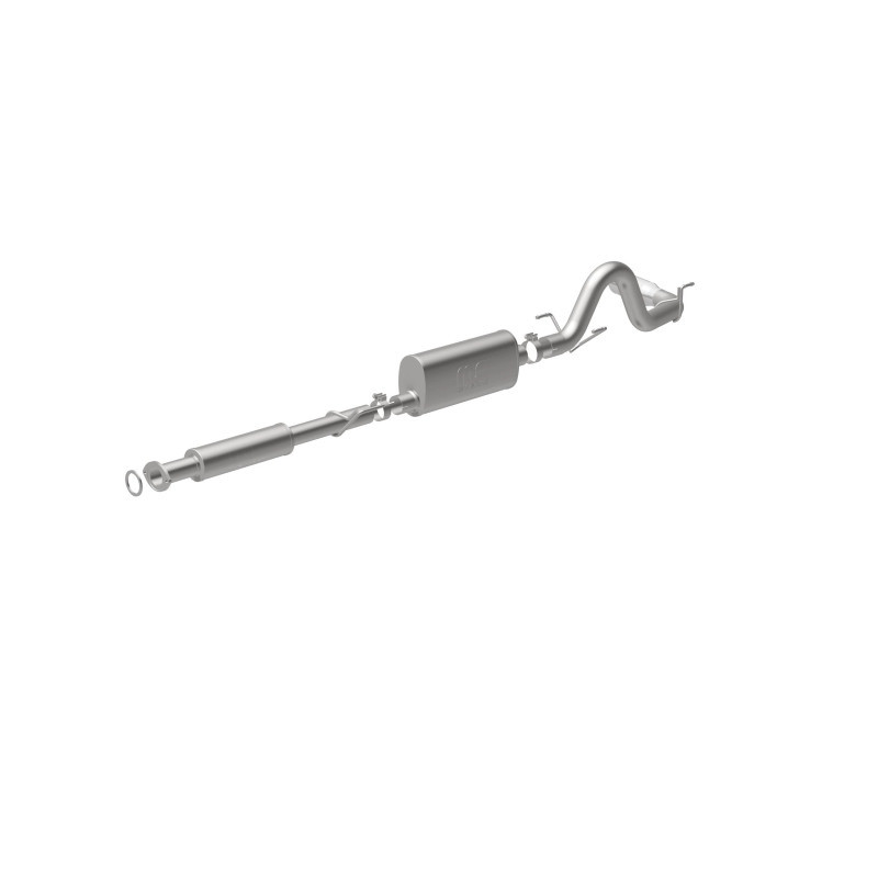 MagnaFlow Cat-Back 2016 Toyota Tacoma TRD 3.5L V6 SS 3in Single Pass Side Exit Rear 4in Tip - 19293