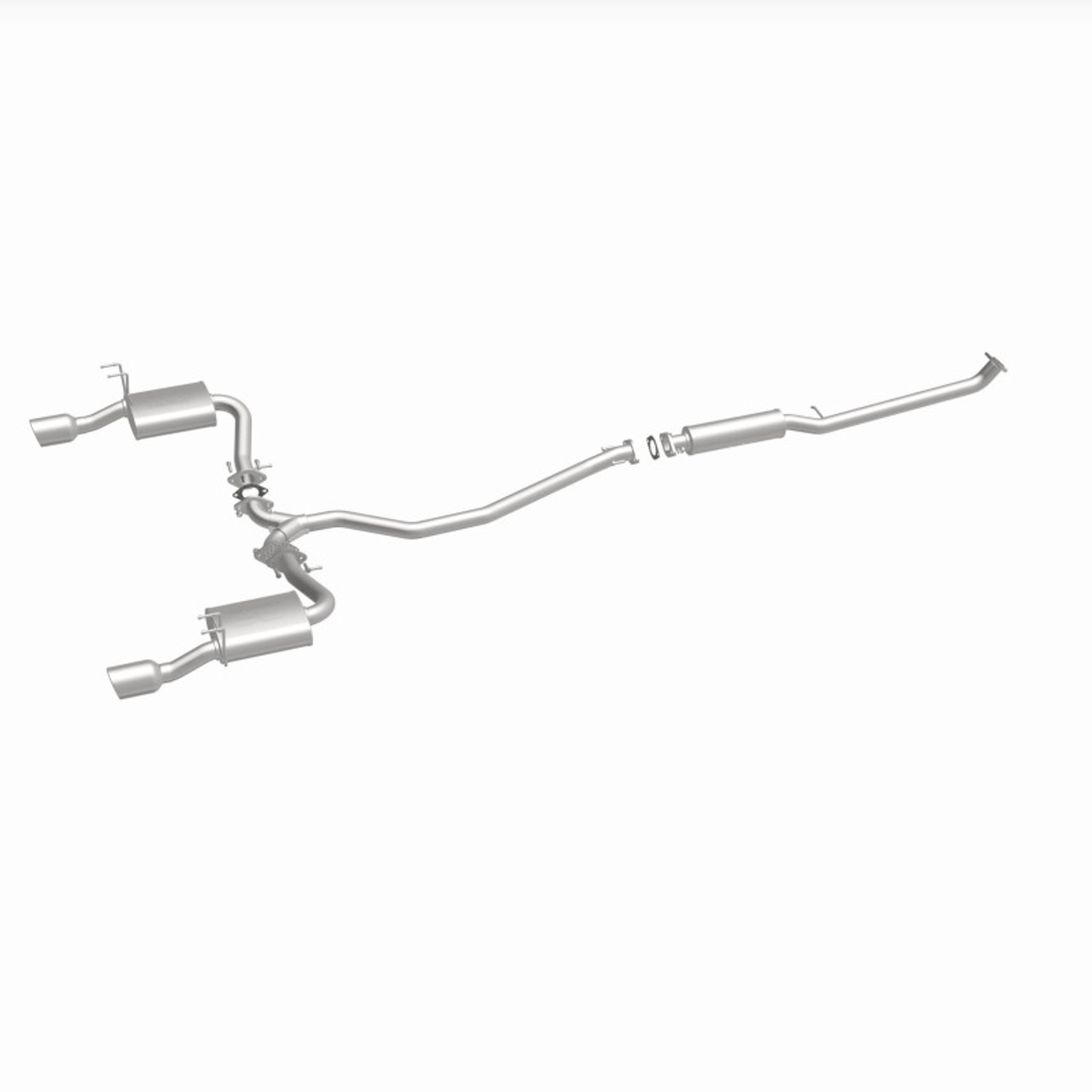 MagnaFlow Cat-Back 2016 Honda Civic (Sedan Only) 1.5L L4 Turbo 2.25in SS Dual Outlet - 19312