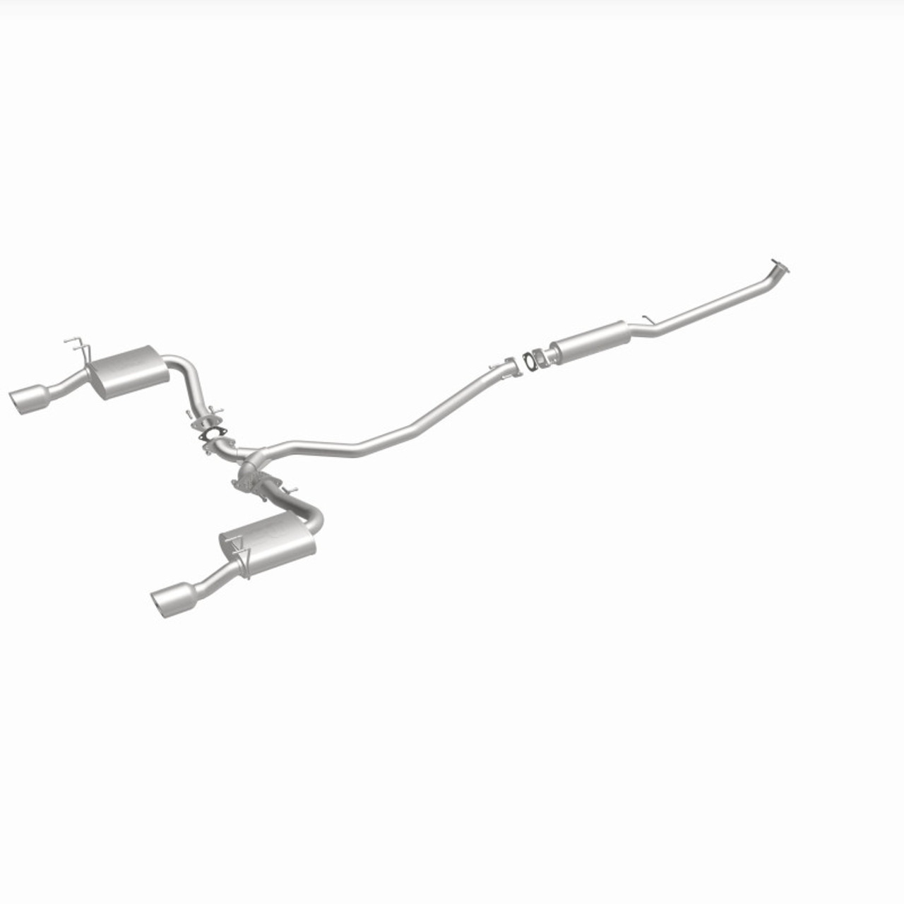 MagnaFlow Cat-Back 2016 Honda Civic (Sedan Only) 1.5L L4 Turbo 2.25in SS Dual Outlet - 19312
