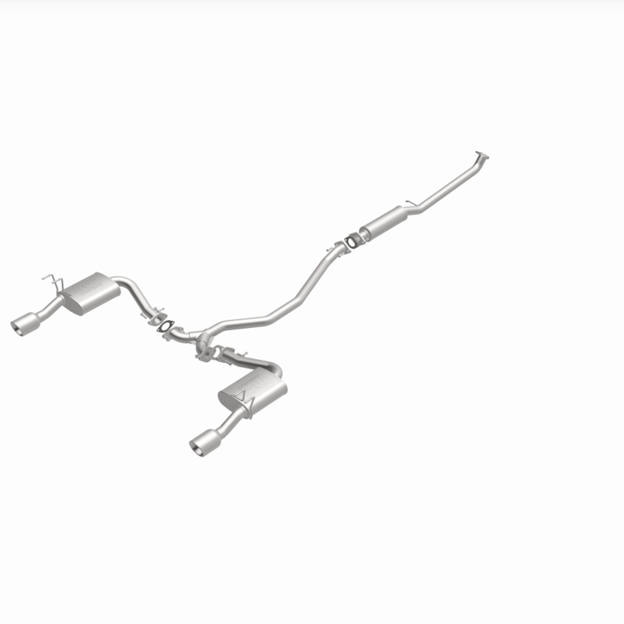 MagnaFlow Cat-Back 2016 Honda Civic (Sedan Only) 1.5L L4 Turbo 2.25in SS Dual Outlet - 19312