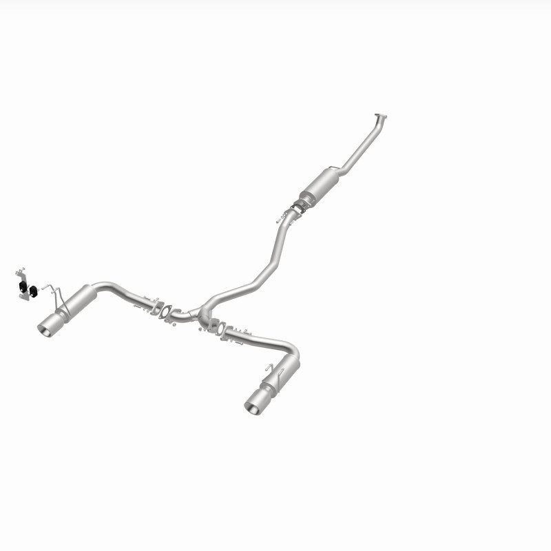 MagnaFlow 16-18 Honda Civic L4 2.0L Street Series Cat-Back Exhaust w/ Polished Tips - 19313