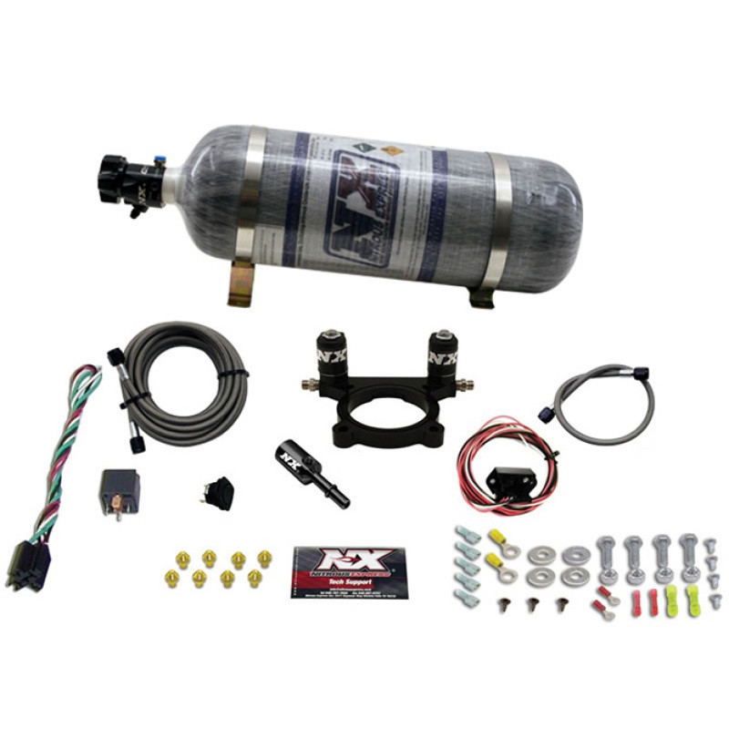 Nitrous Express 2013+ Subaru BRZ Nitrous Plate Kit (35-100HP) w/Composite Bottle - 20960-12