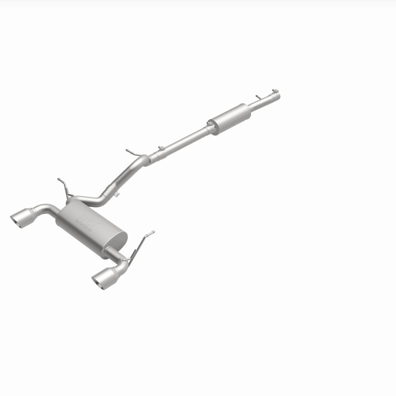 MagnaFlow Cat-Back 12-16 Jeep Wrangler GT 3.6L V6 Black Tips - 19327