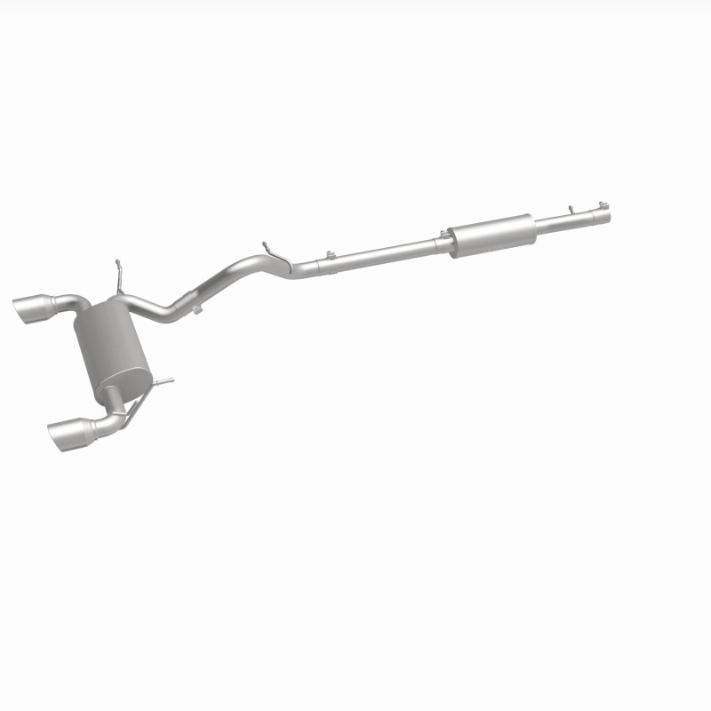 MagnaFlow Cat-Back 12-16 Jeep Wrangler GT 3.6L V6 Black Tips - 19327