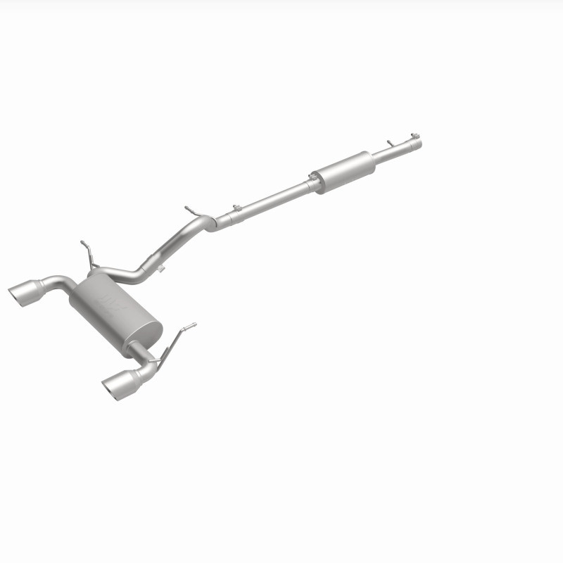 MagnaFlow Cat-Back 12-16 Jeep Wrangler GT 3.6L V6 Black Tips - 19327