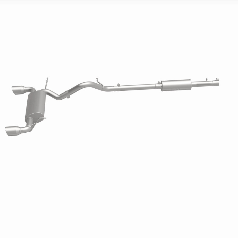 MagnaFlow Cat-Back 12-16 Jeep Wrangler GT 3.6L V6 Black Tips - 19327