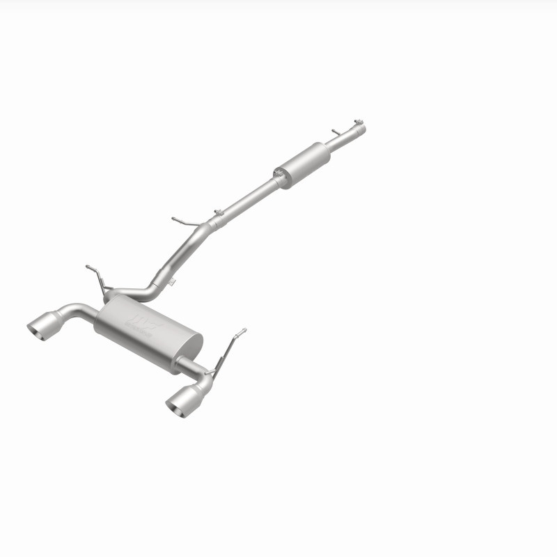 MagnaFlow Cat-Back 12-16 Jeep Wrangler GT 3.6L V6 Black Tips - 19327