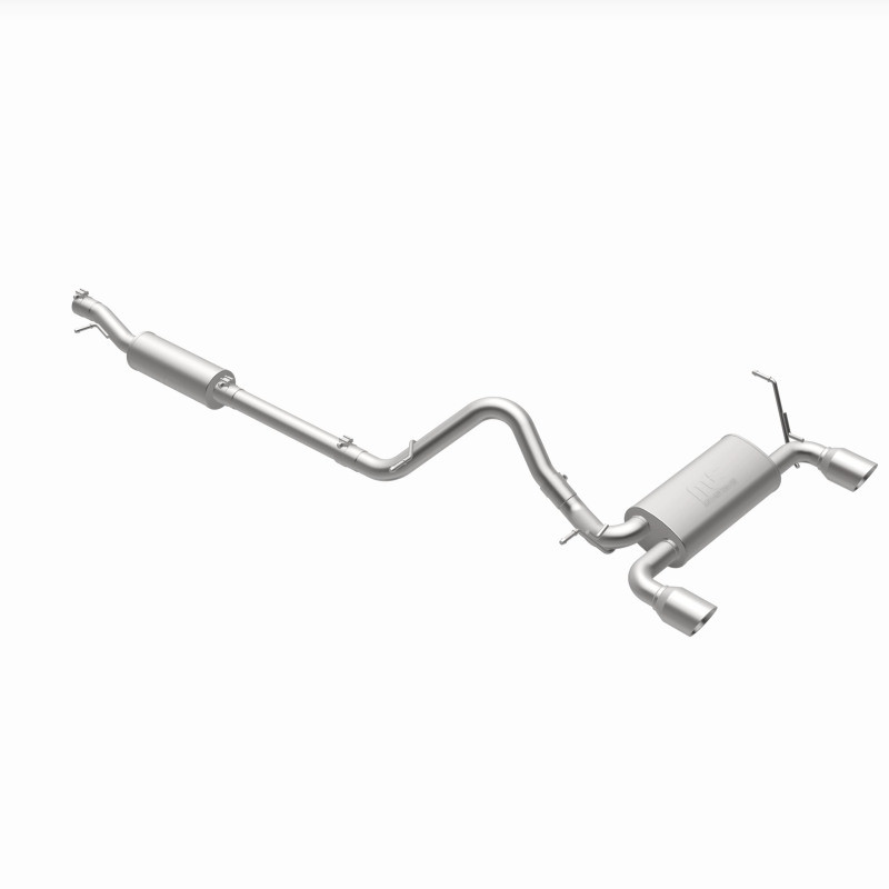 MagnaFlow Cat-Back 12-16 Jeep Wrangler GT 3.6L V6 Black Tips - 19327