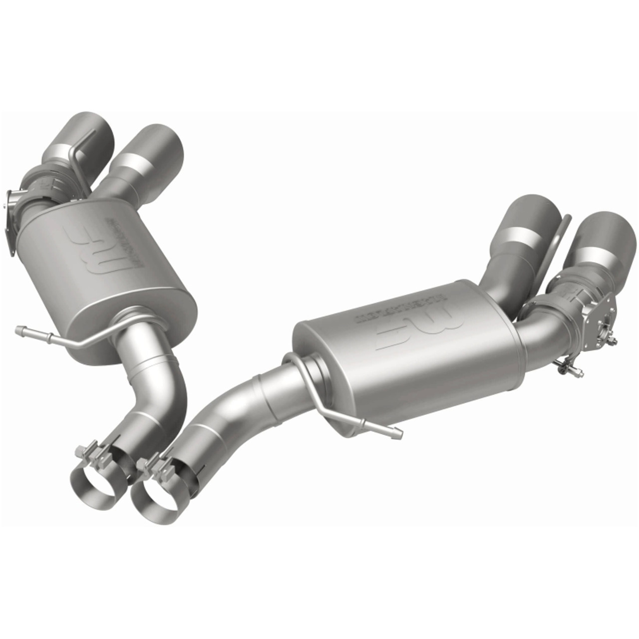MagnaFlow 2016 Chevy Camaro 6.2L V8 Competition Axle Back w/ Quad Polished Tips - 19336