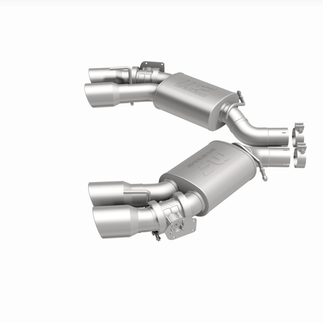 MagnaFlow 2016 Chevy Camaro 6.2L V8 Competition Axle Back w/ Quad Polished Tips - 19336