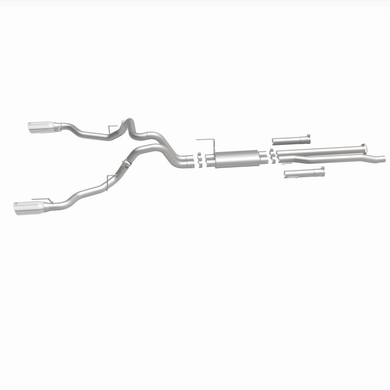 MagnaFlow SYS Cat-Back 2017 Ford F-150 Raptor 3.5L Dual 3in Tips - 19346