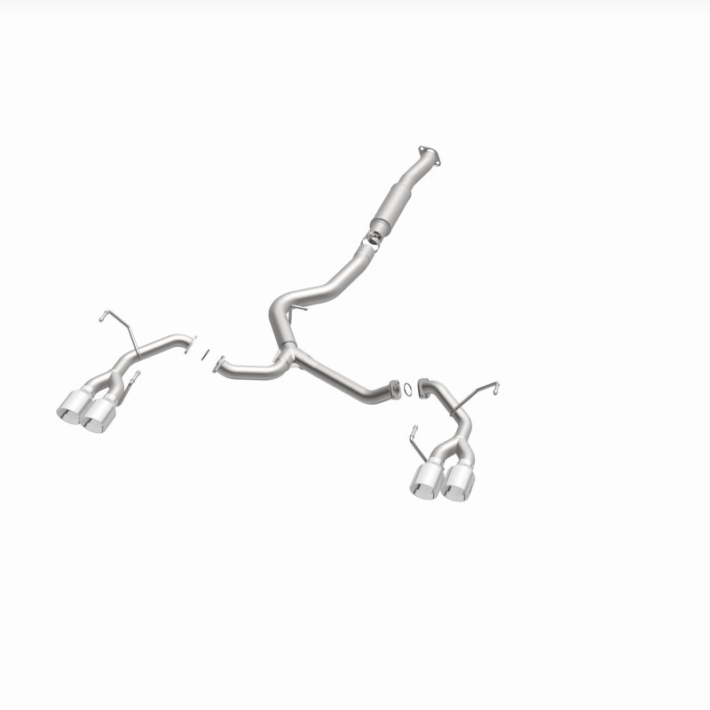 MagnaFlow SYS Cat-Back 15-17 Subaru WRX Sti 2.5L Polished 3in Tips - 19361