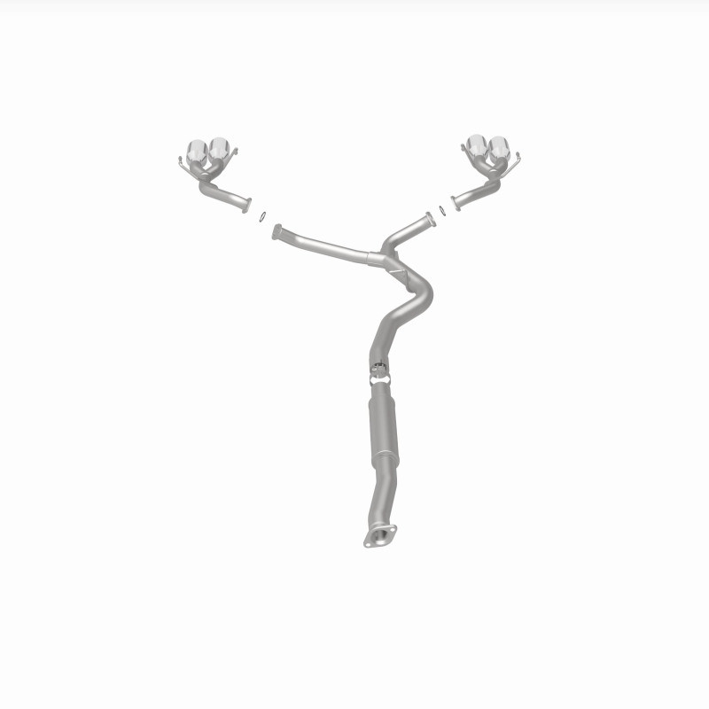 MagnaFlow SYS Cat-Back 15-17 Subaru WRX Sti 2.5L Polished 3in Tips - 19361