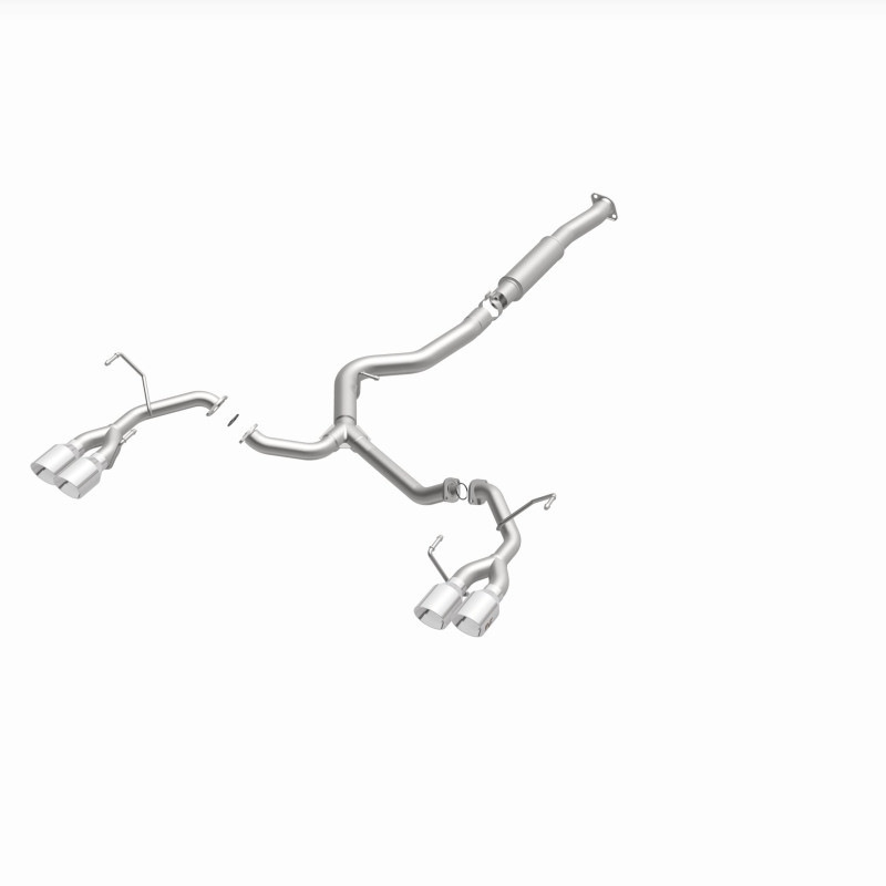 MagnaFlow SYS Cat-Back 15-17 Subaru WRX Sti 2.5L Polished 3in Tips - 19361