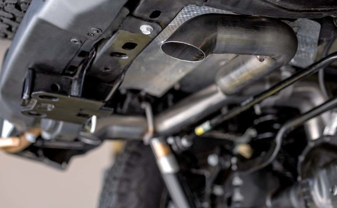 MagnaFlow 2018+ Jeep Wrangler 3.6L SS Driver Side Rear Exit w/o Tip Cat-Back Exhaust - 19386