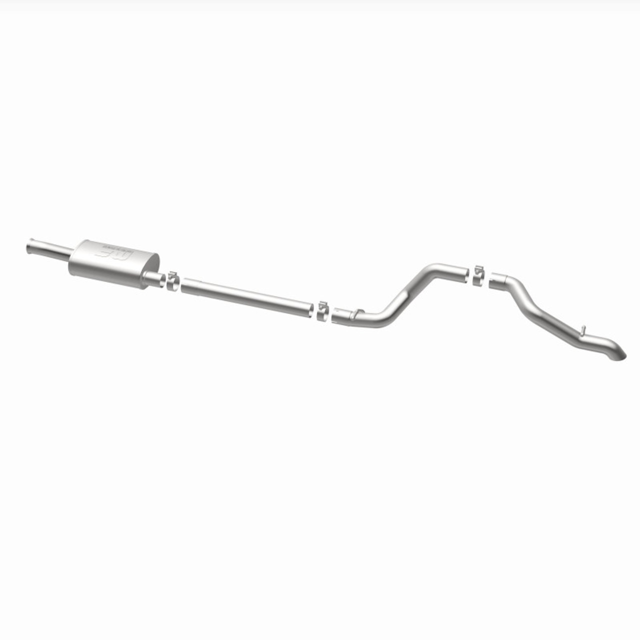 MagnaFlow 2018+ Jeep Wrangler 3.6L SS Driver Side Rear Exit w/o Tip Cat-Back Exhaust - 19386