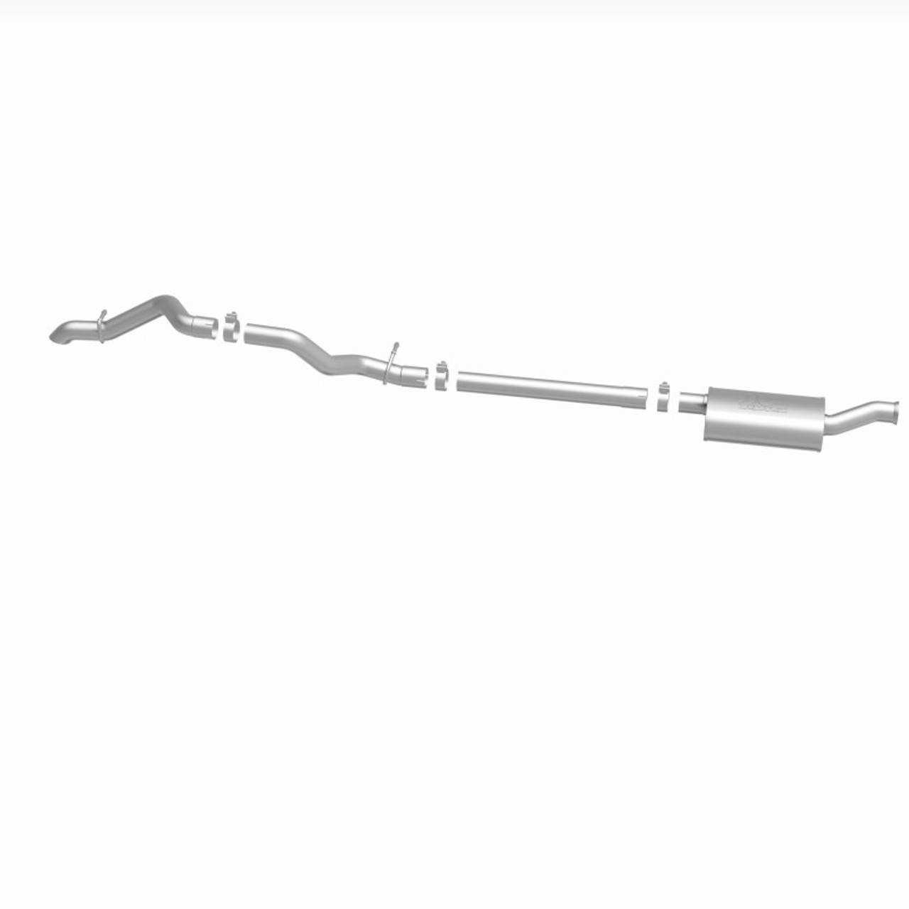 MagnaFlow 2018+ Jeep Wrangler 3.6L SS Driver Side Rear Exit w/o Tip Cat-Back Exhaust - 19386