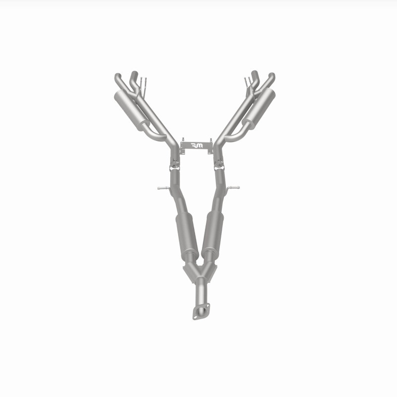 MagnaFlow Cat-Back Competition Exhaust 18-19 Kia Stinger L4-2.0LGAS Quad 2.5in Stainless Tips - 19405