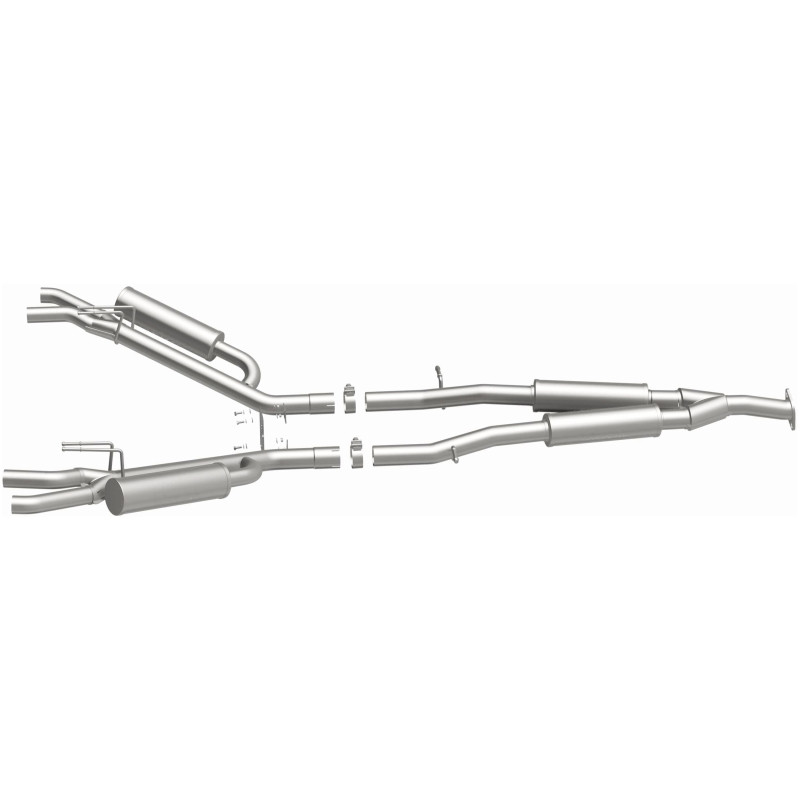 MagnaFlow Cat-Back Competition Exhaust 18-19 Kia Stinger L4-2.0LGAS Quad 2.5in Stainless Tips - 19405