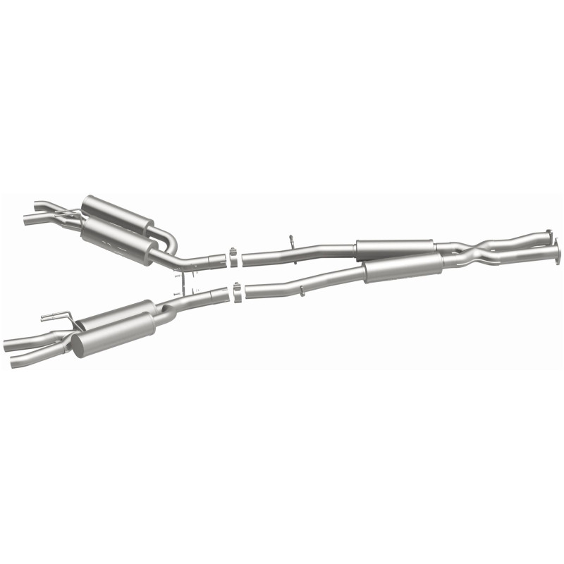 MagnaFlow 2018 Kia Stinger V6 3.3L (Reuse Fascia Tips) Stainless Cat Back Perf Exhaust - 19406