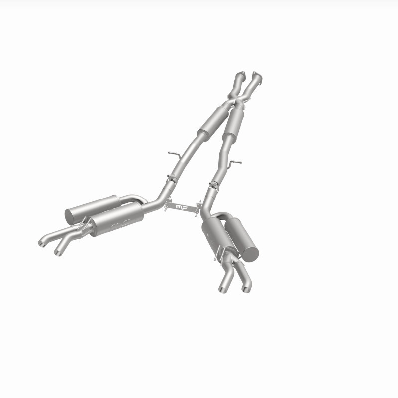 MagnaFlow 2018 Kia Stinger V6 3.3L (Reuse Fascia Tips) Stainless Cat Back Perf Exhaust - 19406