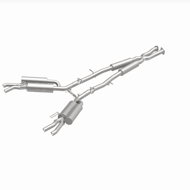 MagnaFlow 2018 Kia Stinger V6 3.3L (Reuse Fascia Tips) Stainless Cat Back Perf Exhaust - 19406