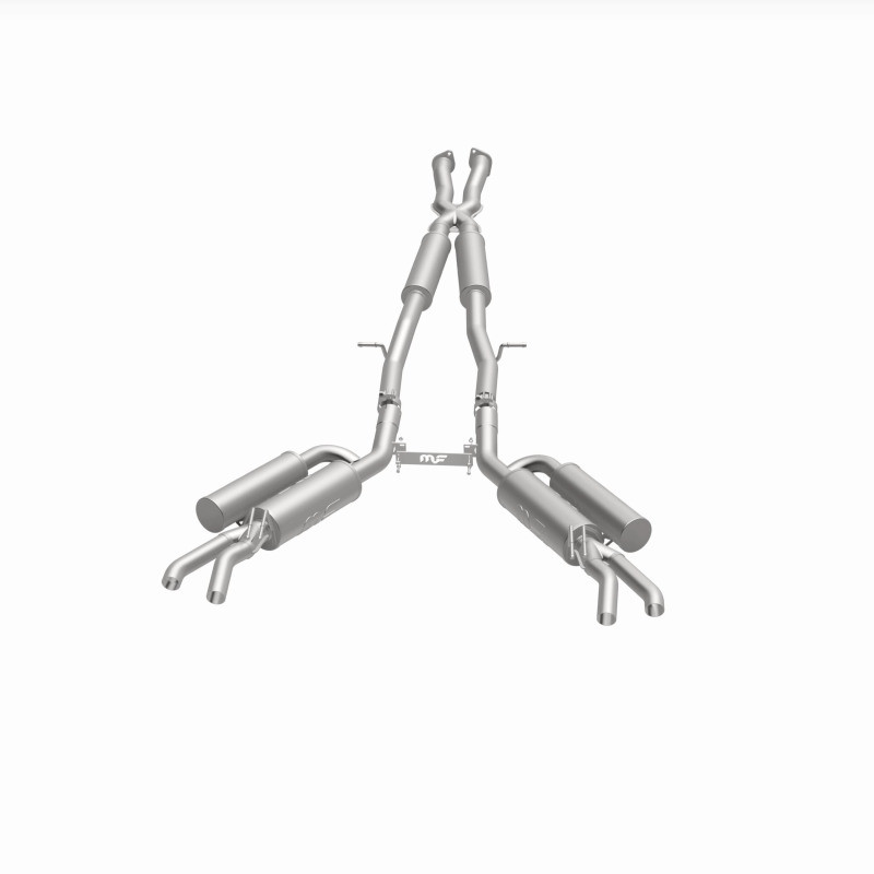 MagnaFlow 2018 Kia Stinger V6 3.3L (Reuse Fascia Tips) Stainless Cat Back Perf Exhaust - 19406