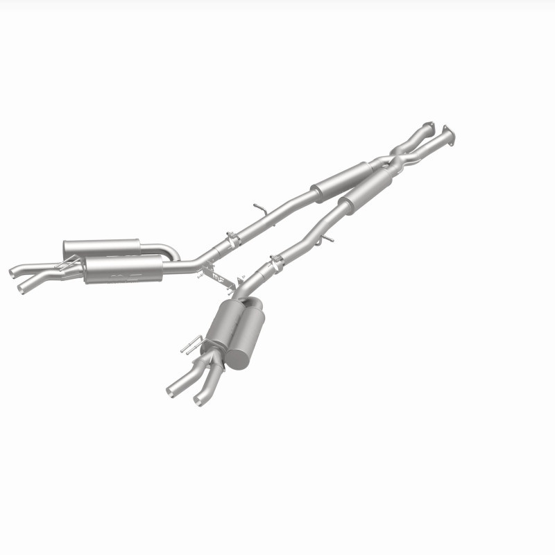 MagnaFlow 2018 Kia Stinger V6 3.3L (Reuse Fascia Tips) Stainless Cat Back Perf Exhaust - 19406