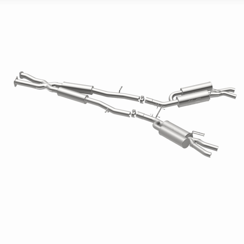 MagnaFlow 2018 Kia Stinger V6 3.3L (Reuse Fascia Tips) Stainless Cat Back Perf Exhaust - 19406