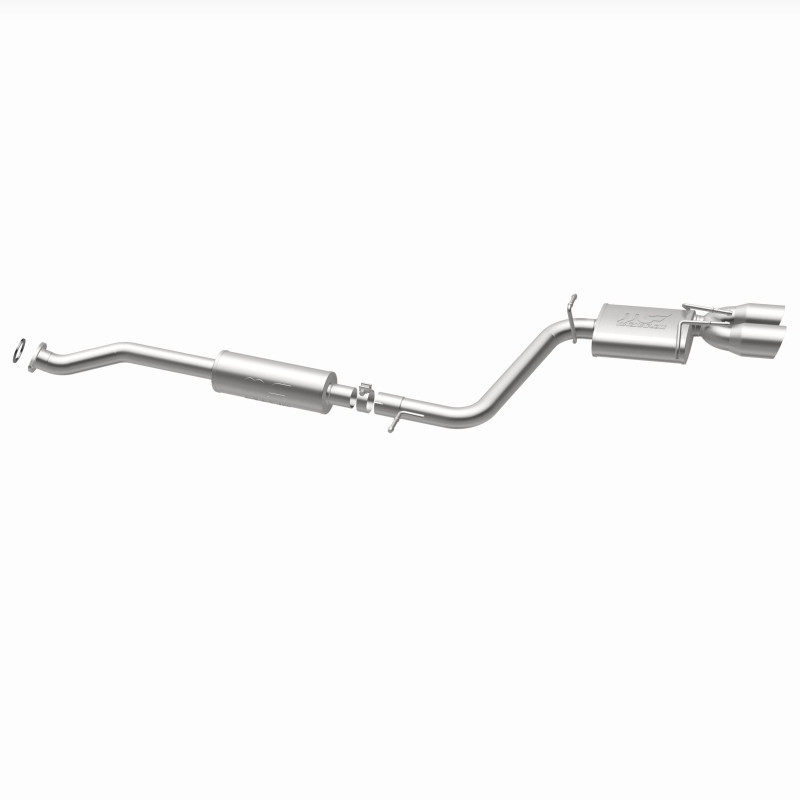 MagnaFlow CatBack 18-19 Toyota Camry SE 2.5L Street Series Single Exit Polished Stainless Exhaust - 19410