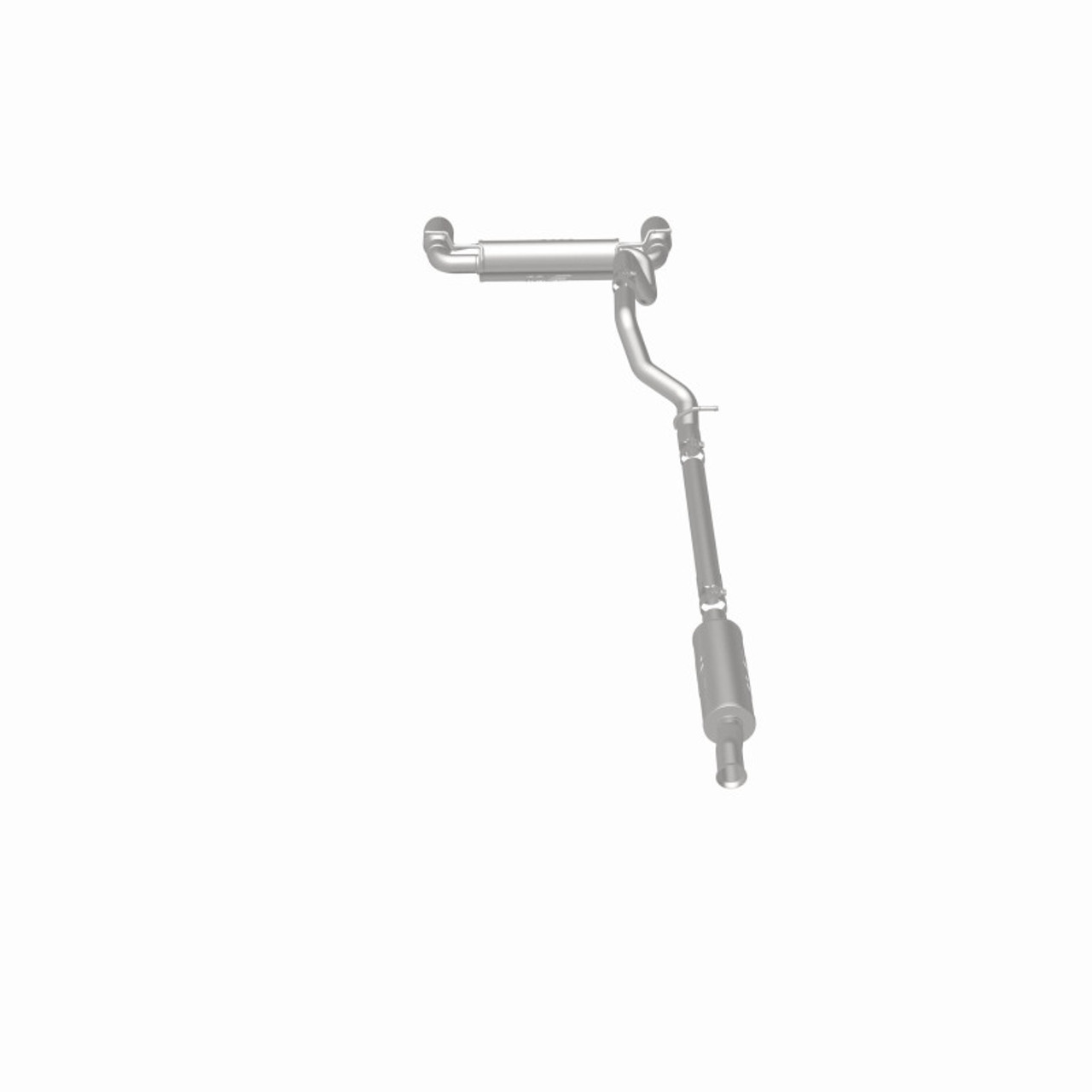 MagnaFlow 2018+ Jeep Wrangler 3.6L 409 SS Dual Split Rear Exit Polished Tips Cat-Back Exhaust - 19416