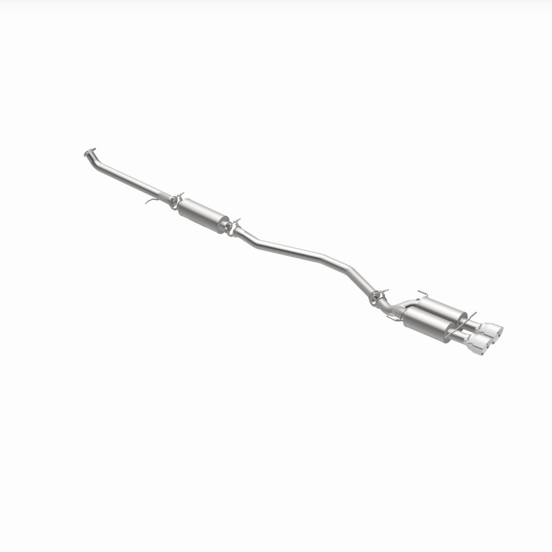 MagnaFlow CatBack 17-18 Honda Civic L4 1.5LGAS Dual Exit Polished Stainless Exhaust - 19420