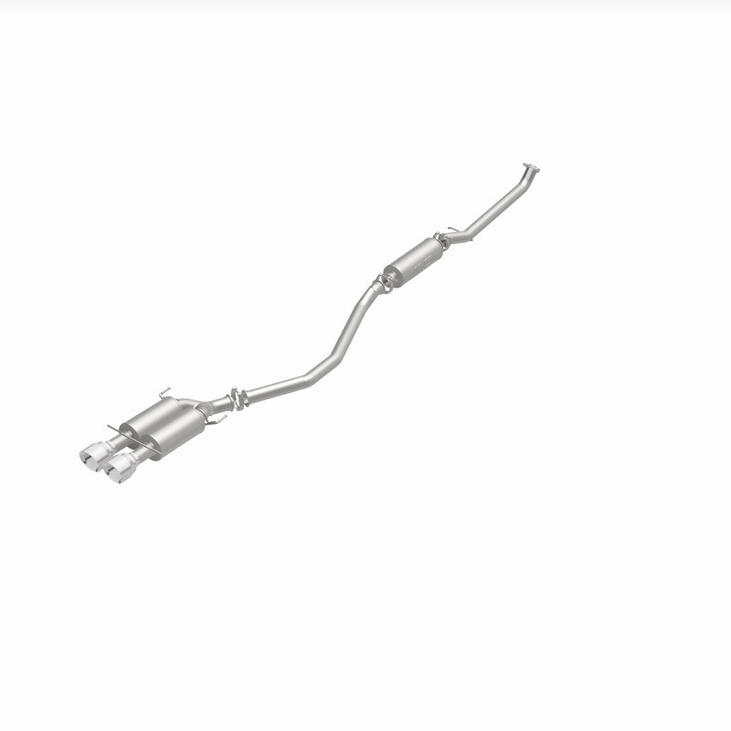 MagnaFlow CatBack 17-18 Honda Civic L4 1.5LGAS Dual Exit Polished Stainless Exhaust - 19420